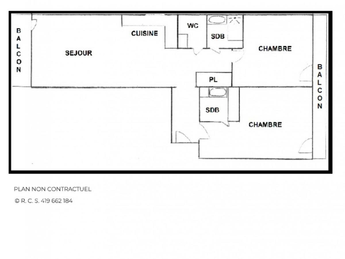 Appartement Renove 3 Pieces Pour 6 Pers, Balcon, 2 Sdb, Proche Ascenseur, Skis, Qualite 4 Flocons - Fr-1-452-203 Сен-Мартен-де-Бельвіль Екстер'єр фото